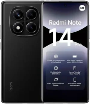 Celular XIAOMI Redmi Note 14 Pro – 8GB – 256GB – Negro Medianoche